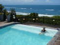 Sunset Beach, Chidenguele: Pool mit Aussicht.